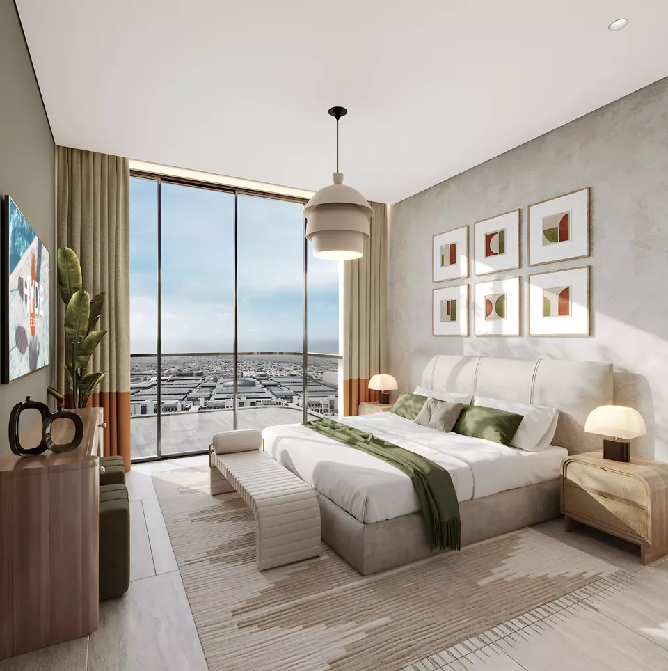 Hyde Residences: interior bedroom, photo 9 of 12