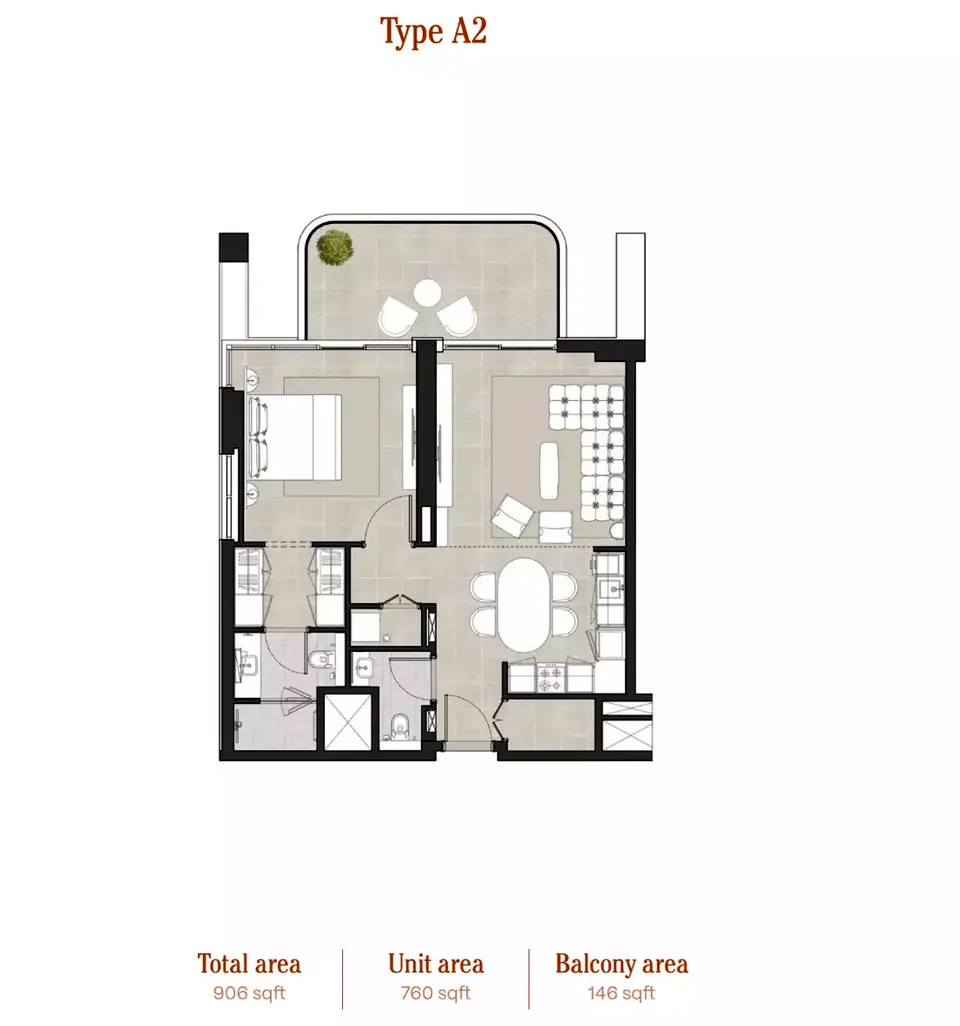 Hyde Residences: floorplan, photo 11 of 12