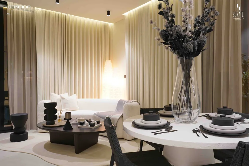 Sonate Residences: interior living, photo 9 of 12