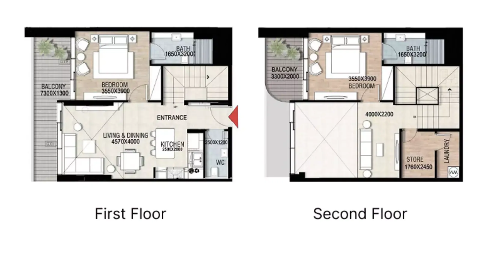 Confident Preston: floorplan, photo 3 of 4