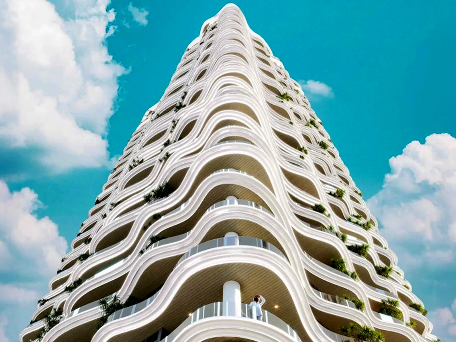 Chic Tower: exterior, photo 1 of 12