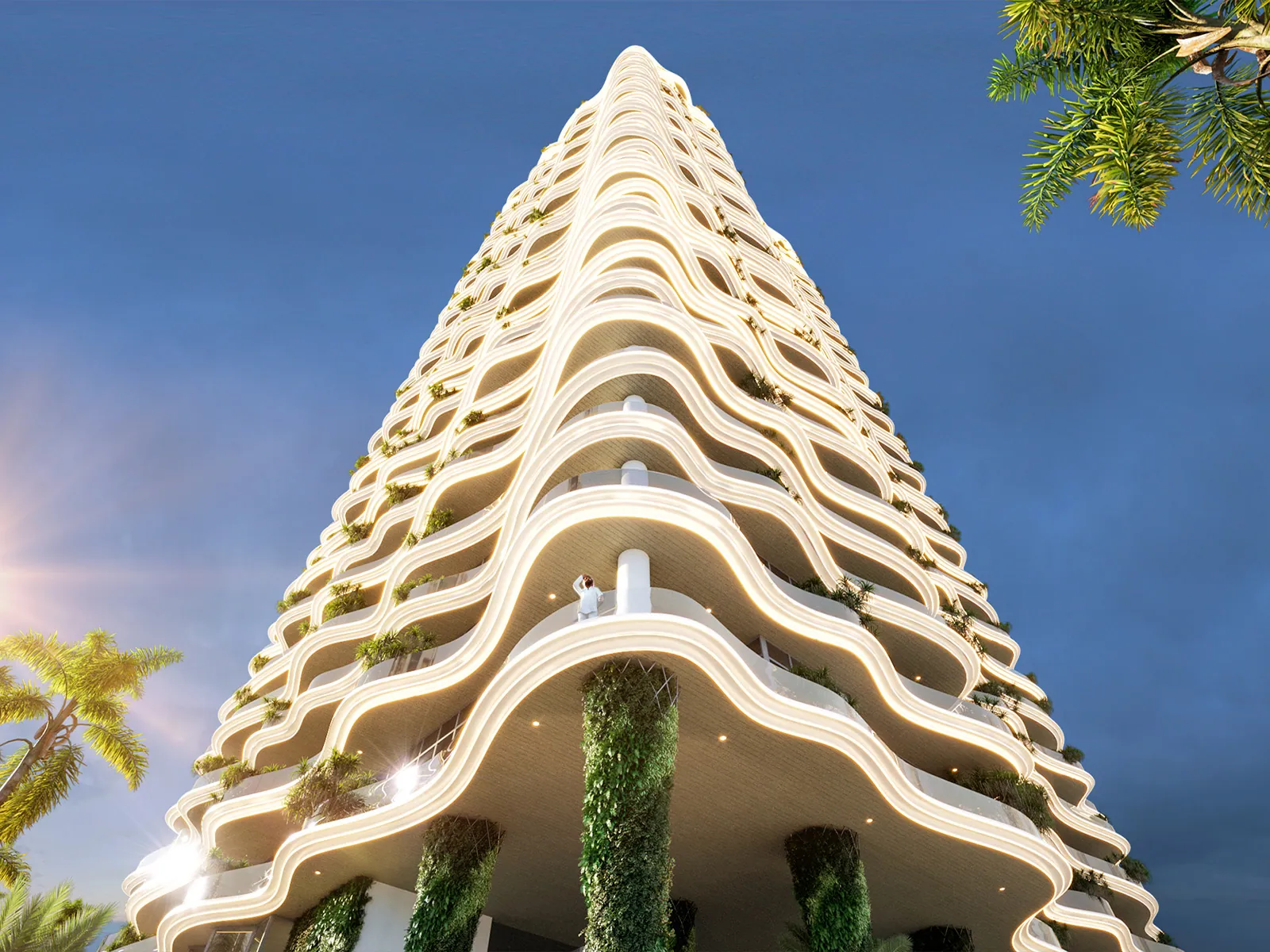 Chic Tower: exterior, photo 4 of 12