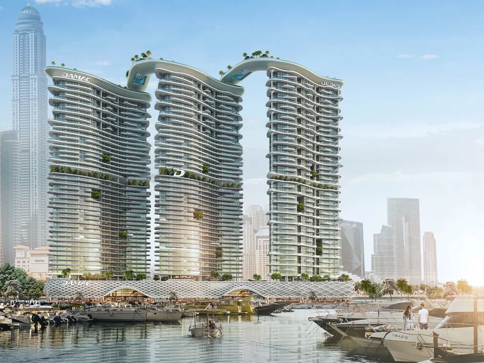 DAMAC Bay by Cavalli: exterior, photo 3 of 12