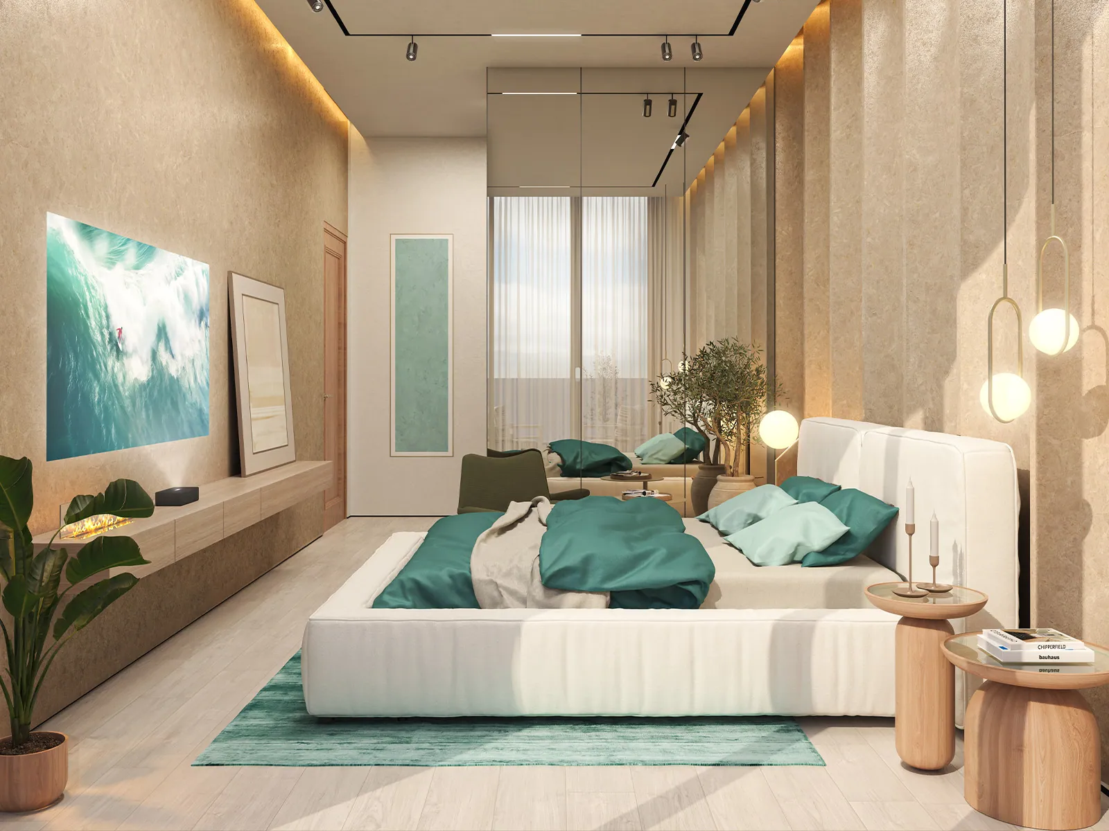 Evergreens: interior bedroom, photo 9 of 12
