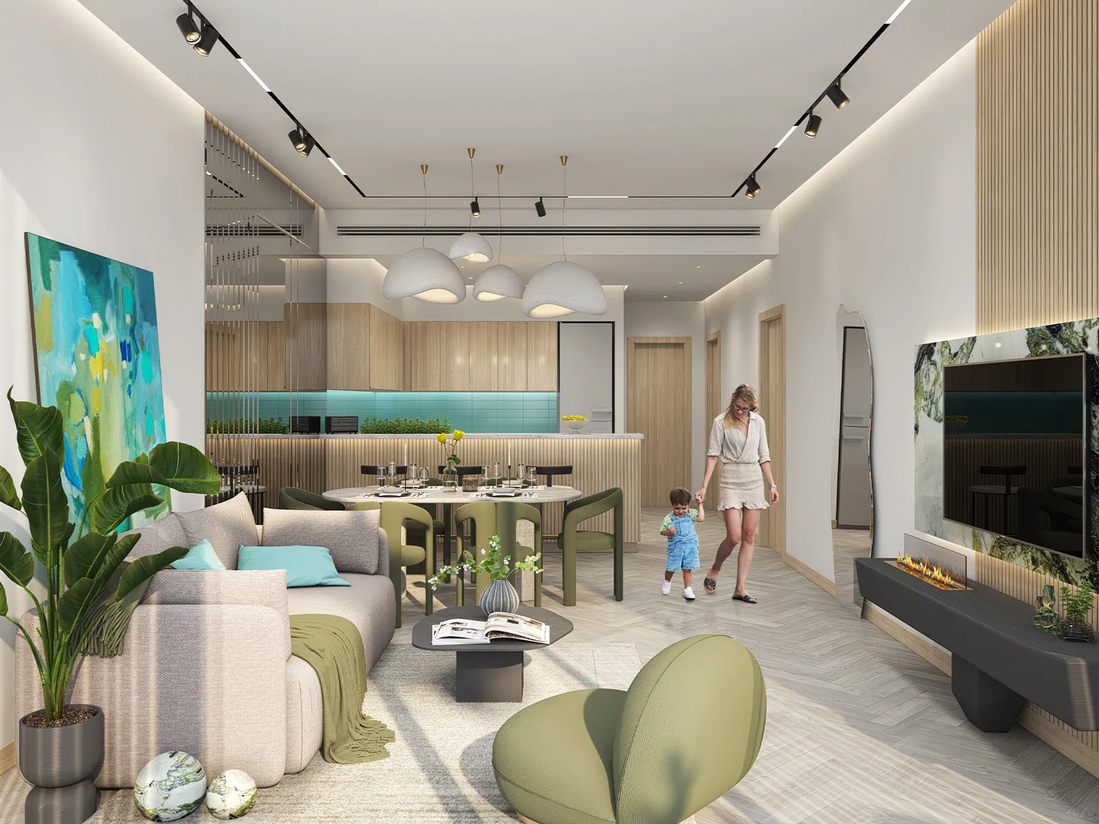 Lagoon Views: interior living, photo 7 of 12
