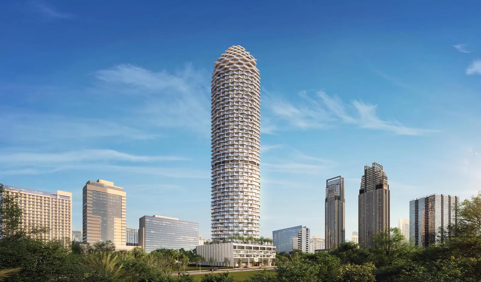 W Residences Downtown Dubai: aerial, photo 1 of 12