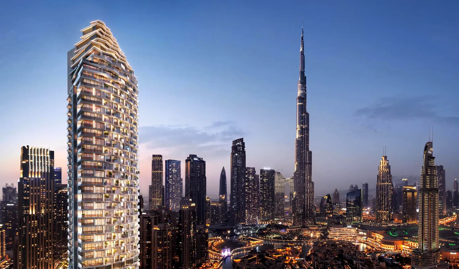 W Residences Downtown Dubai: aerial, photo 6 of 12