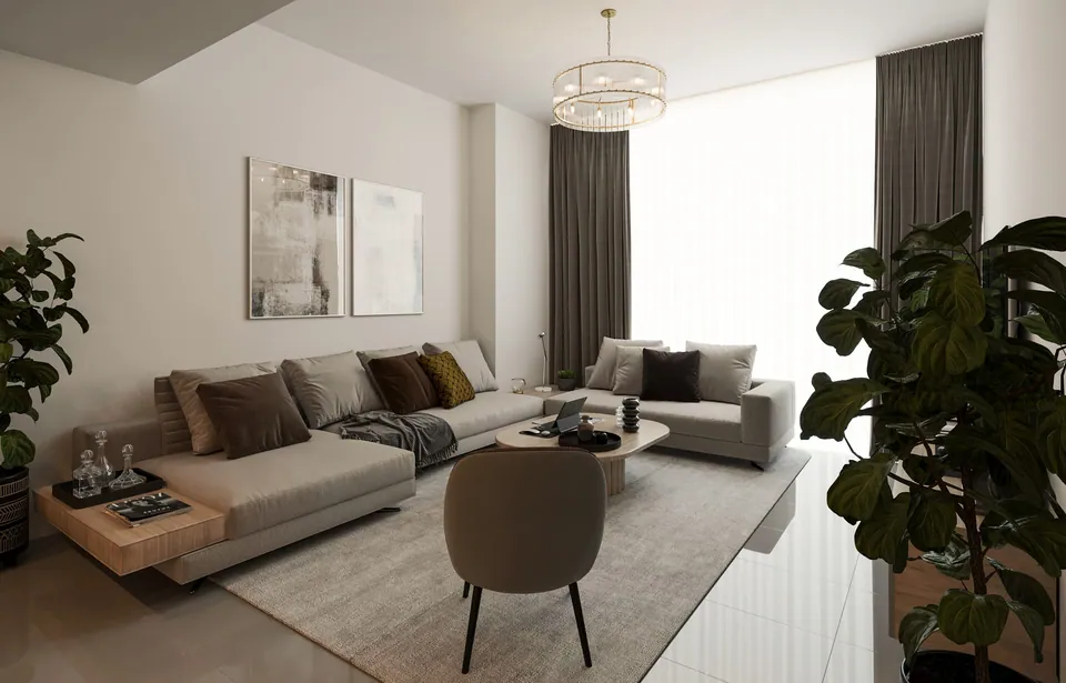 Violet Tower: interior living, photo 3 of 5