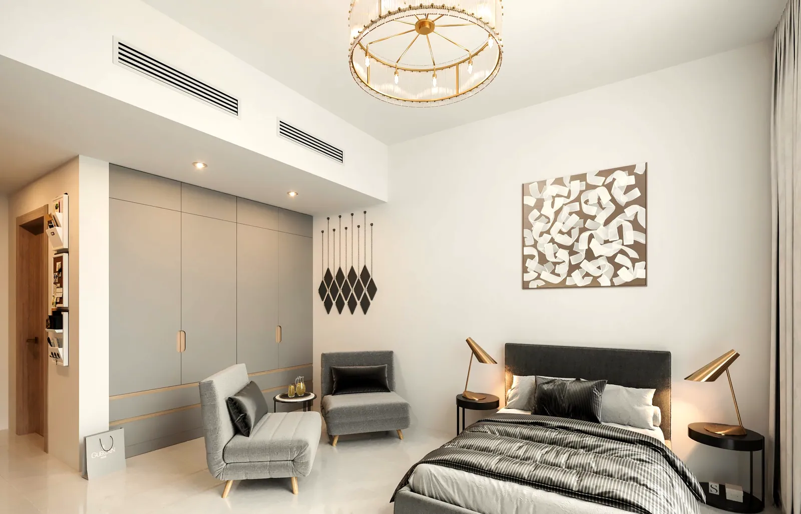 Violet Tower: interior bedroom, photo 5 of 5