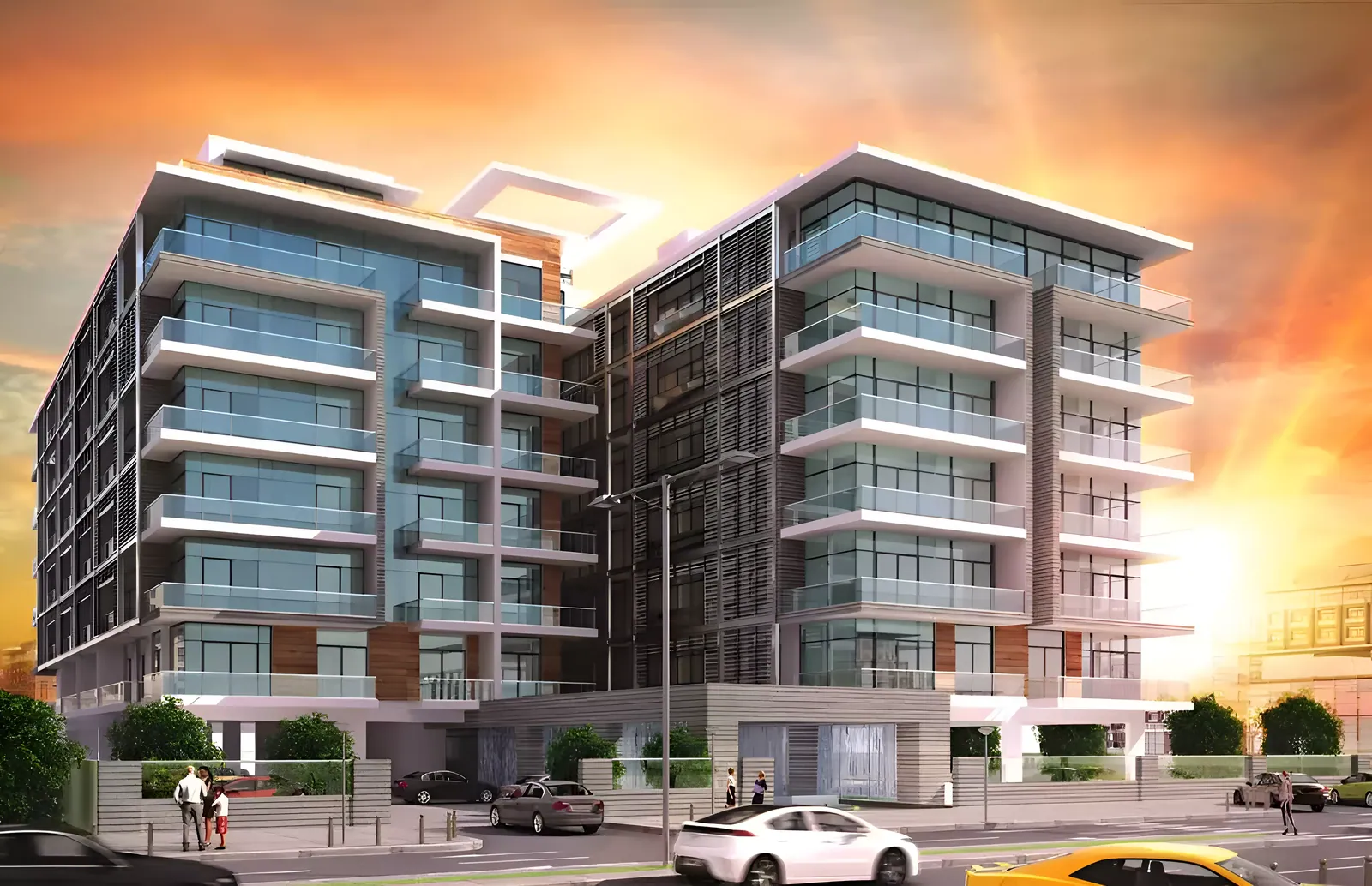 Al Haseen Residences 3: exterior, photo 2 of 3