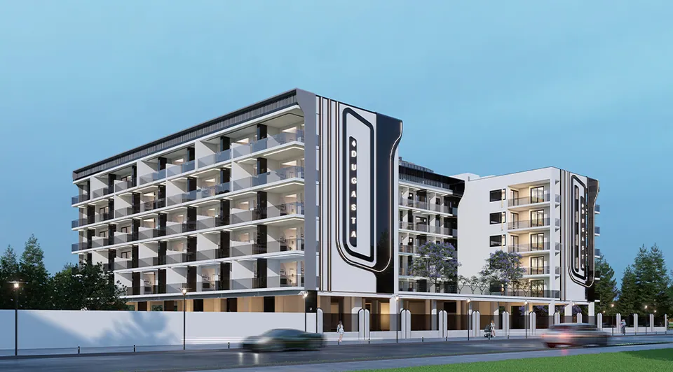 Al Haseen Residences 4: exterior, photo 2 of 6