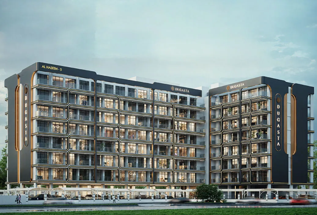 Al Haseen Residences 5: exterior, photo 1 of 12