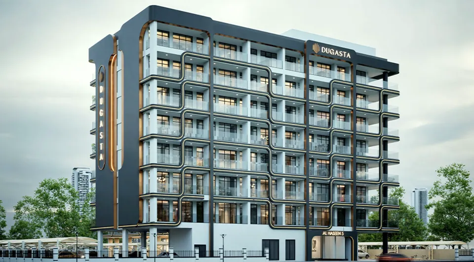 Al Haseen Residences 5: exterior, photo 4 of 12