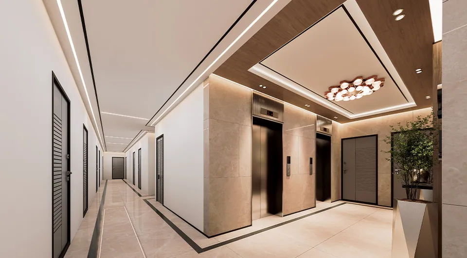 Al Haseen Residences 5: interior living, photo 5 of 12