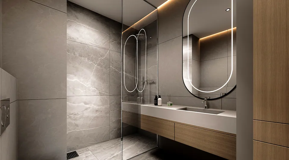 Al Haseen Residences 5: interior bathroom, photo 12 of 12