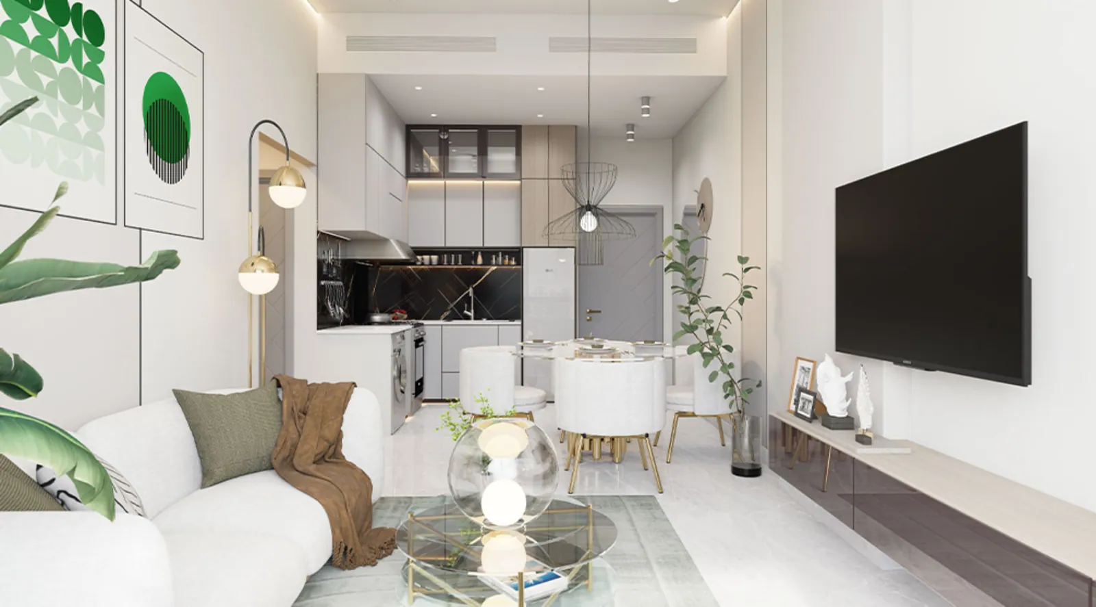 Astra Residences: interior living, photo 7 of 12