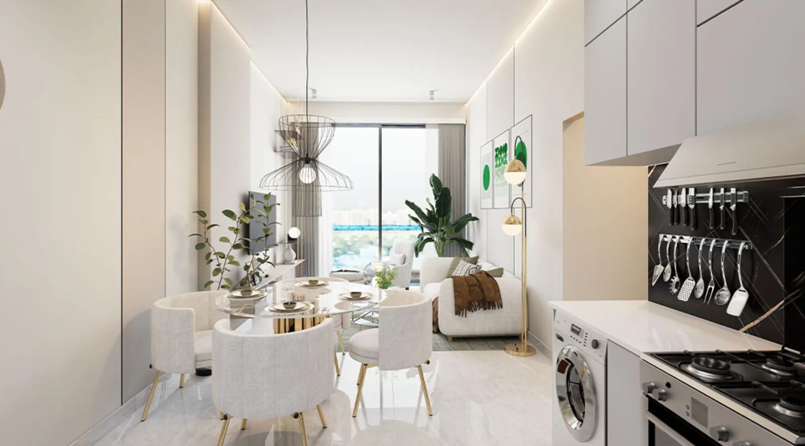 Astra Residences: interior living, photo 8 of 12