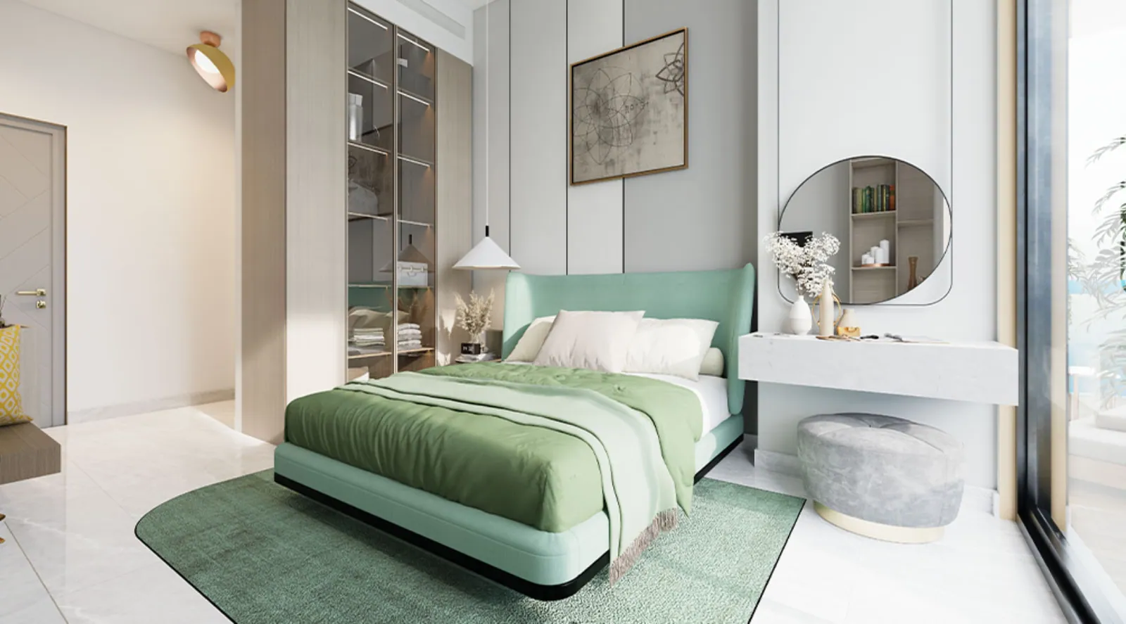 Astra Residences: interior living, photo 10 of 12