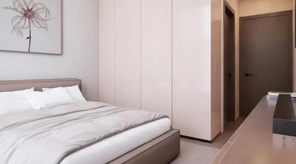Terra Tower: interior bedroom, photo 4 of 8