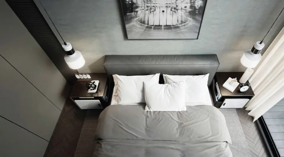 Terra Tower: interior bedroom, photo 6 of 8