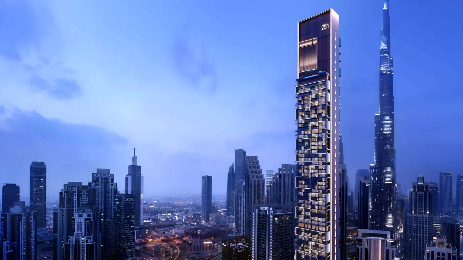 25hours Heimat Residences Downtown Dubai: aerial, photo 1 of 12