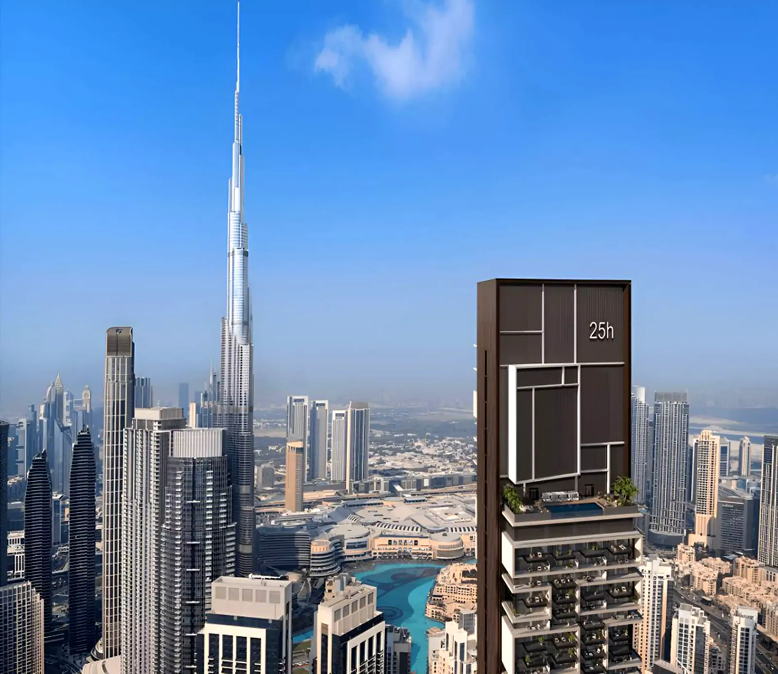 25hours Heimat Residences Downtown Dubai: aerial, photo 2 of 12