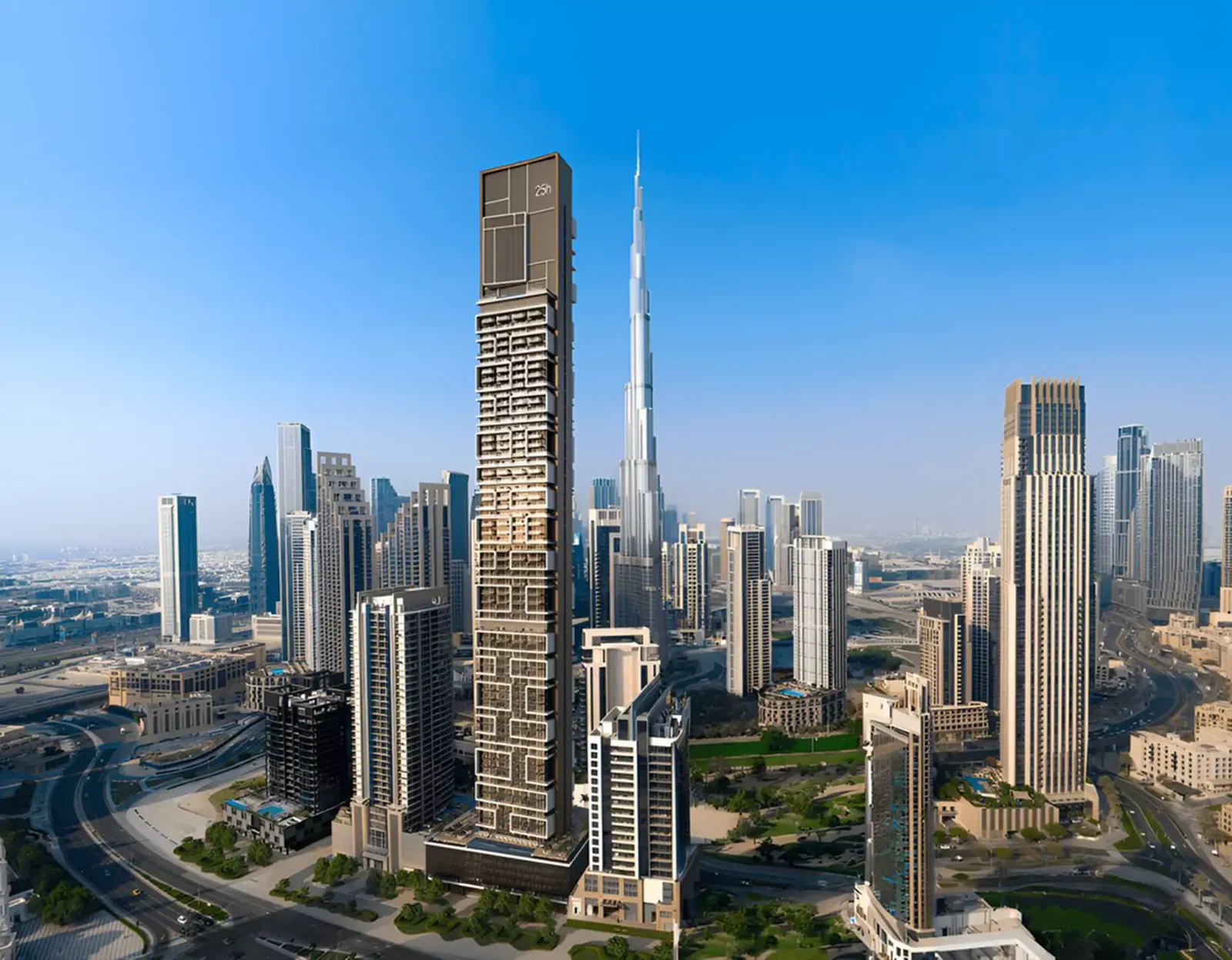 25hours Heimat Residences Downtown Dubai: aerial, photo 4 of 12