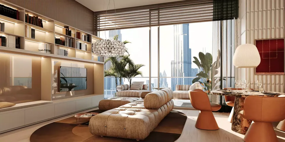 25hours Heimat Residences Downtown Dubai: interior living, photo 6 of 12