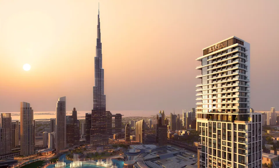 Rixos Financial Center Road Dubai Residences: aerial, photo 4 of 11