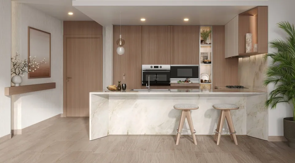Belmore Residences: interior kitchen, photo 9 of 12