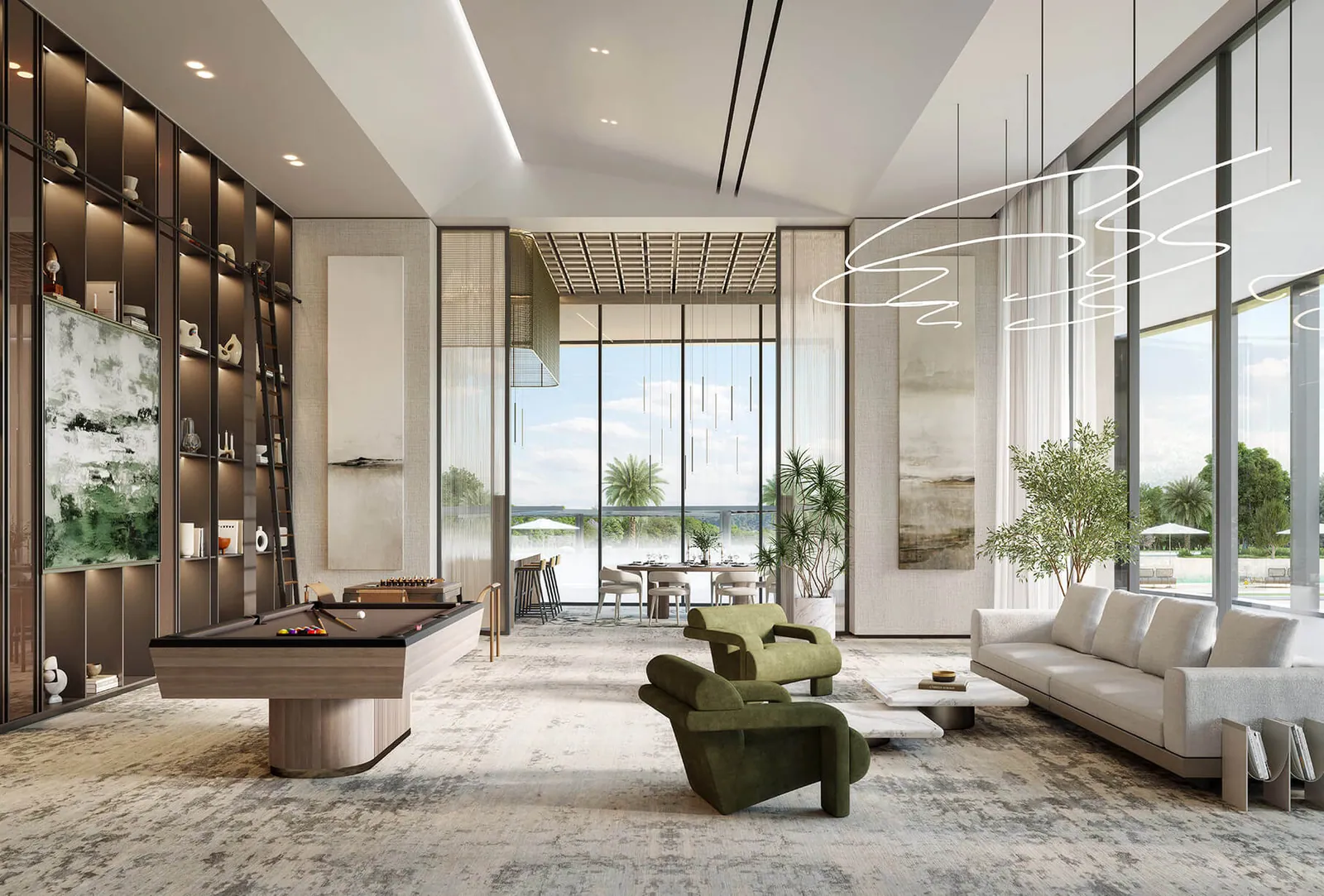 Riverton House: interior living, photo 6 of 12
