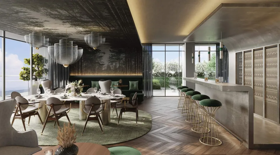 The Crestmark: interior living, photo 4 of 12