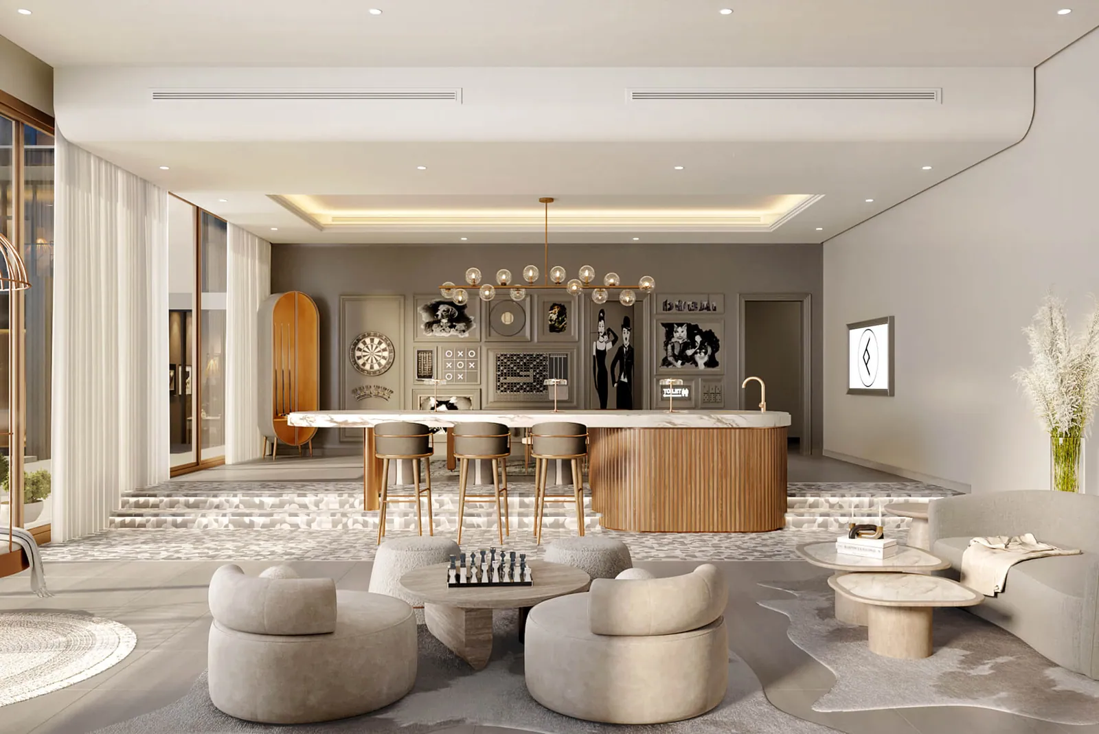 The Crestmark: interior living, photo 5 of 12