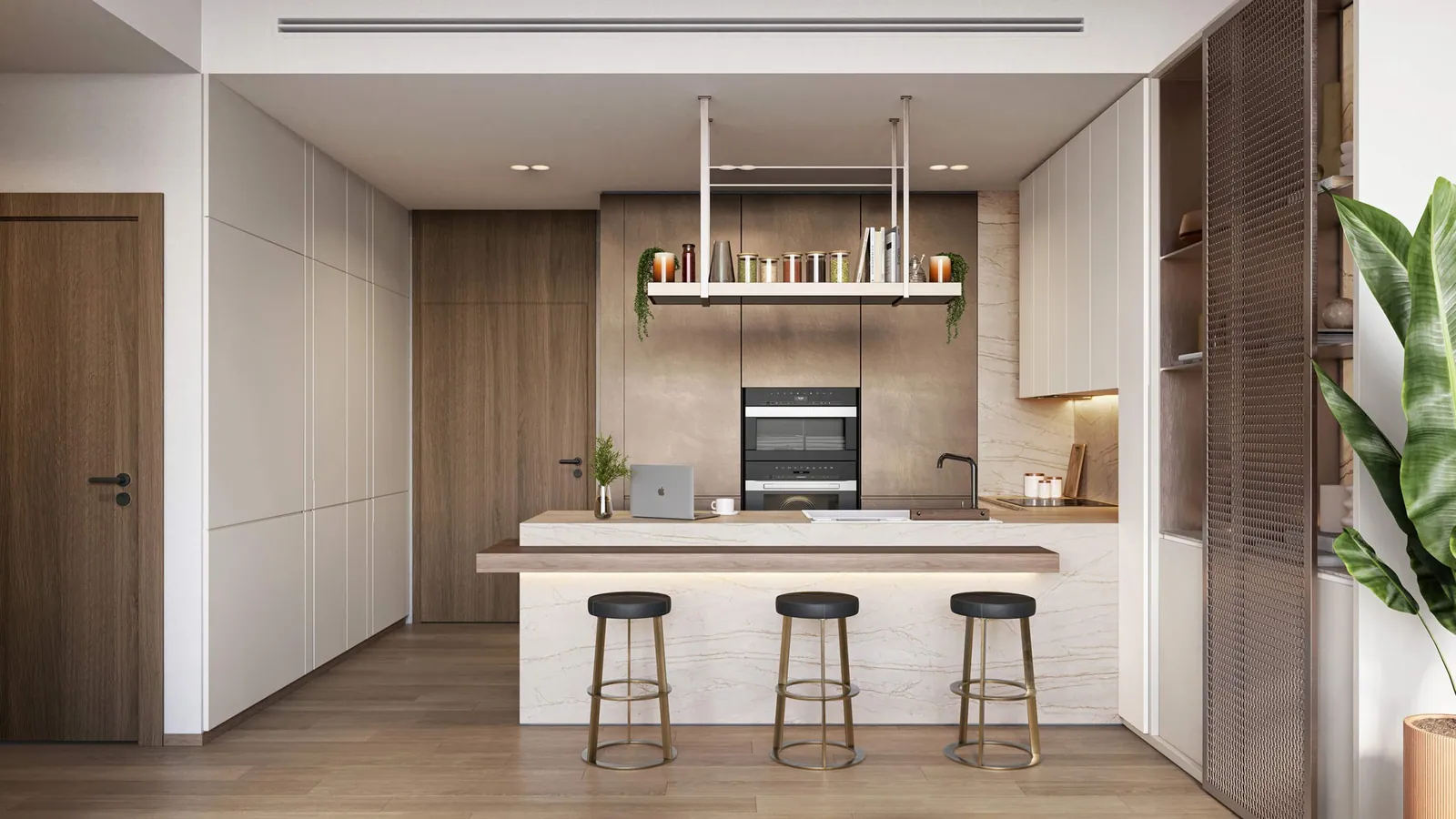 The Highgrove: interior kitchen, photo 9 of 12