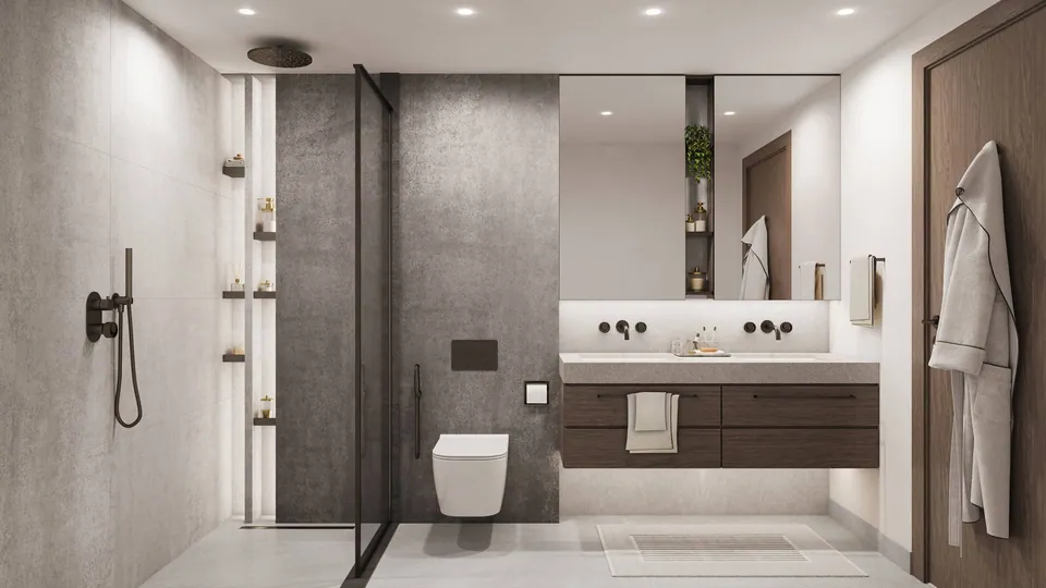 The Highgrove: interior bathroom, photo 11 of 12