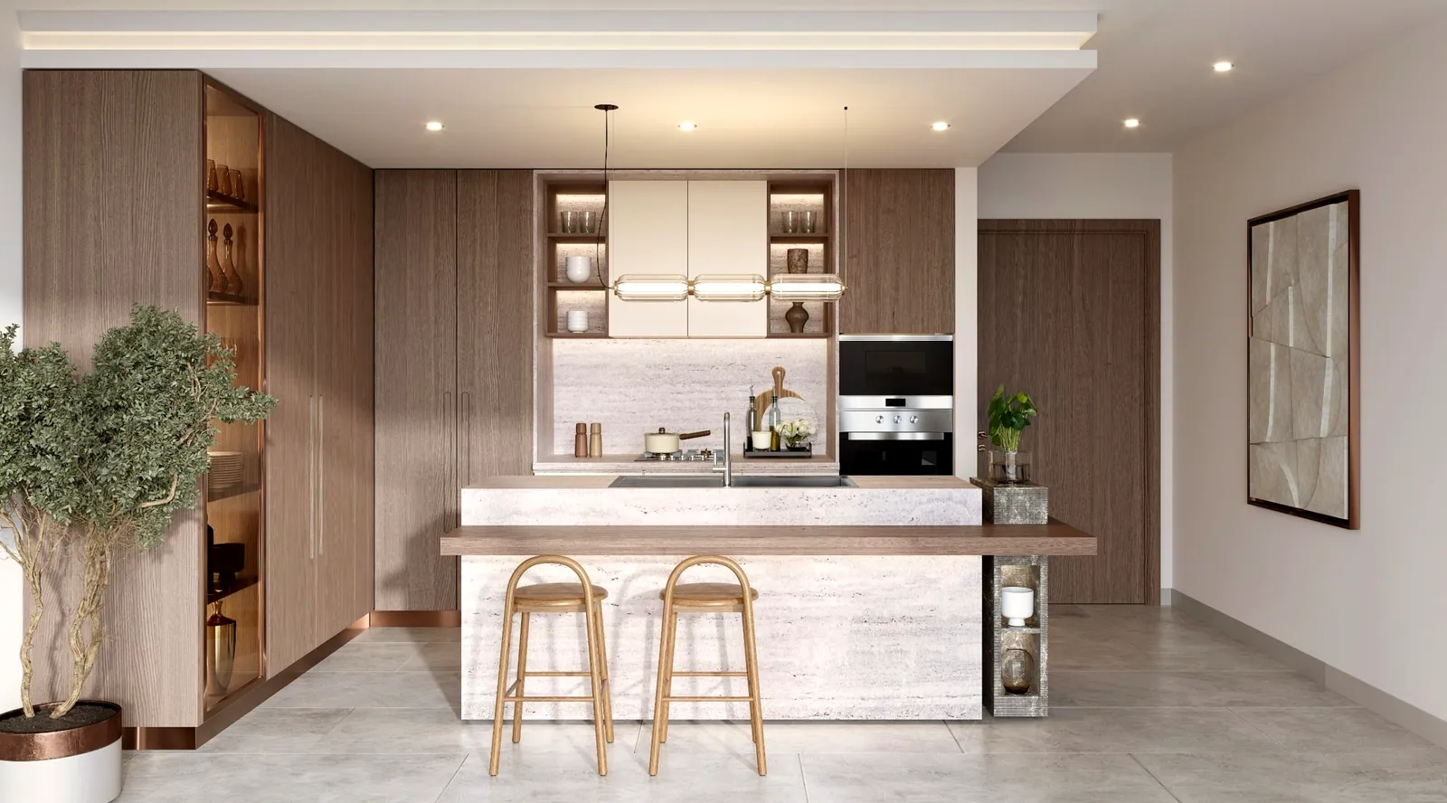 The Hillgate: interior kitchen, photo 8 of 12