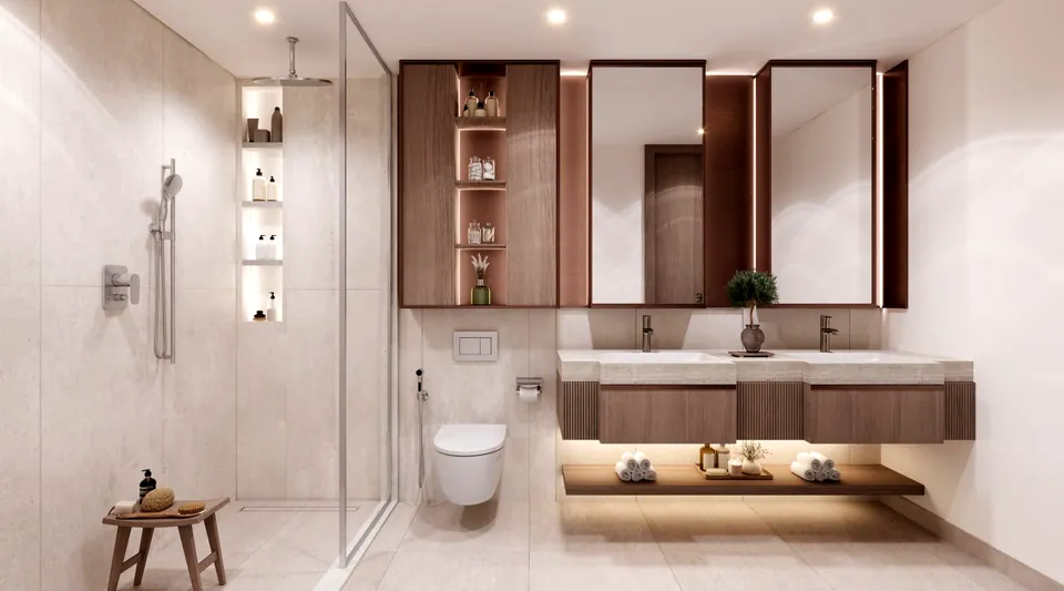 The Hillgate: interior bathroom, photo 9 of 12