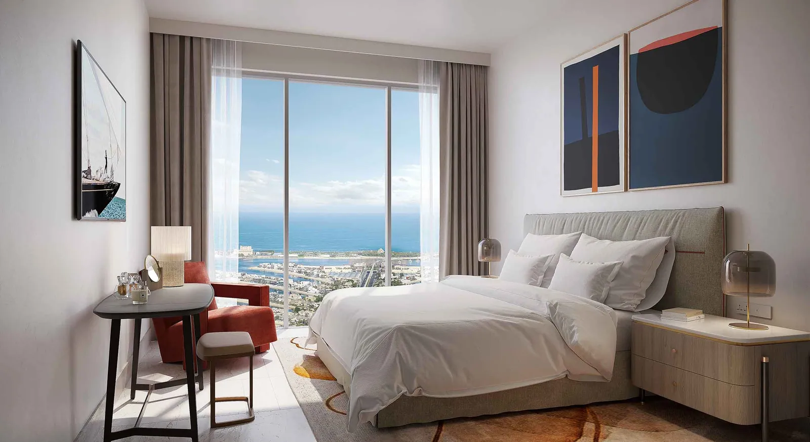 Address Residences The Bay: interior living, photo 2 of 3