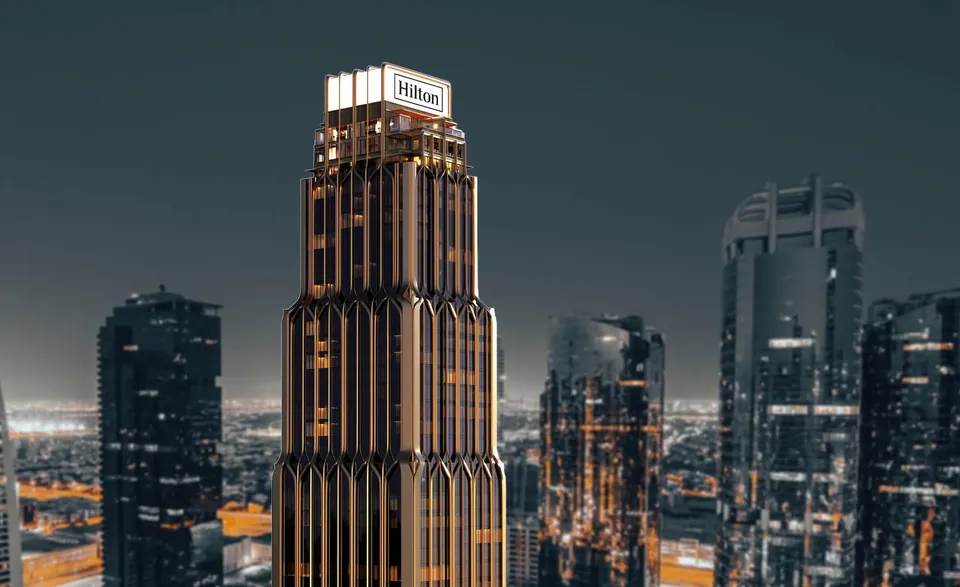 Hilton Residences Dubai JLT: aerial, photo 3 of 12