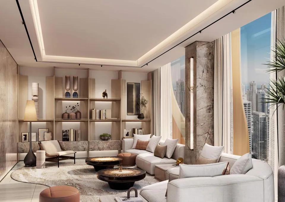 Hilton Residences Dubai JLT: interior living, photo 6 of 12