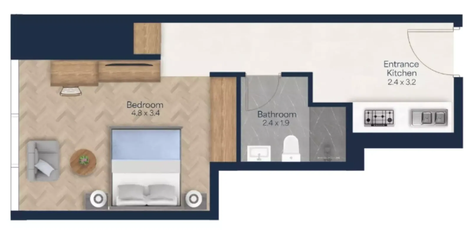 Vista Heights: floorplan, photo 3 of 7