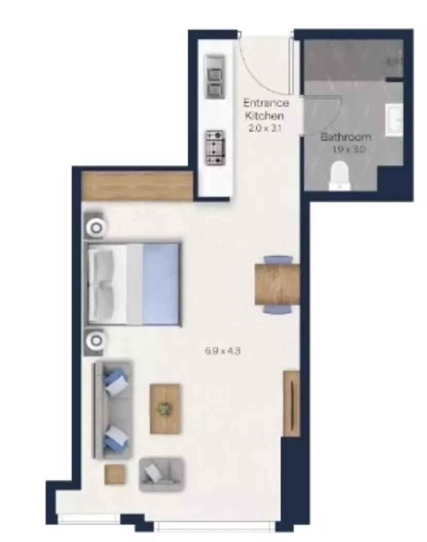 Vista Heights: floorplan, photo 5 of 7