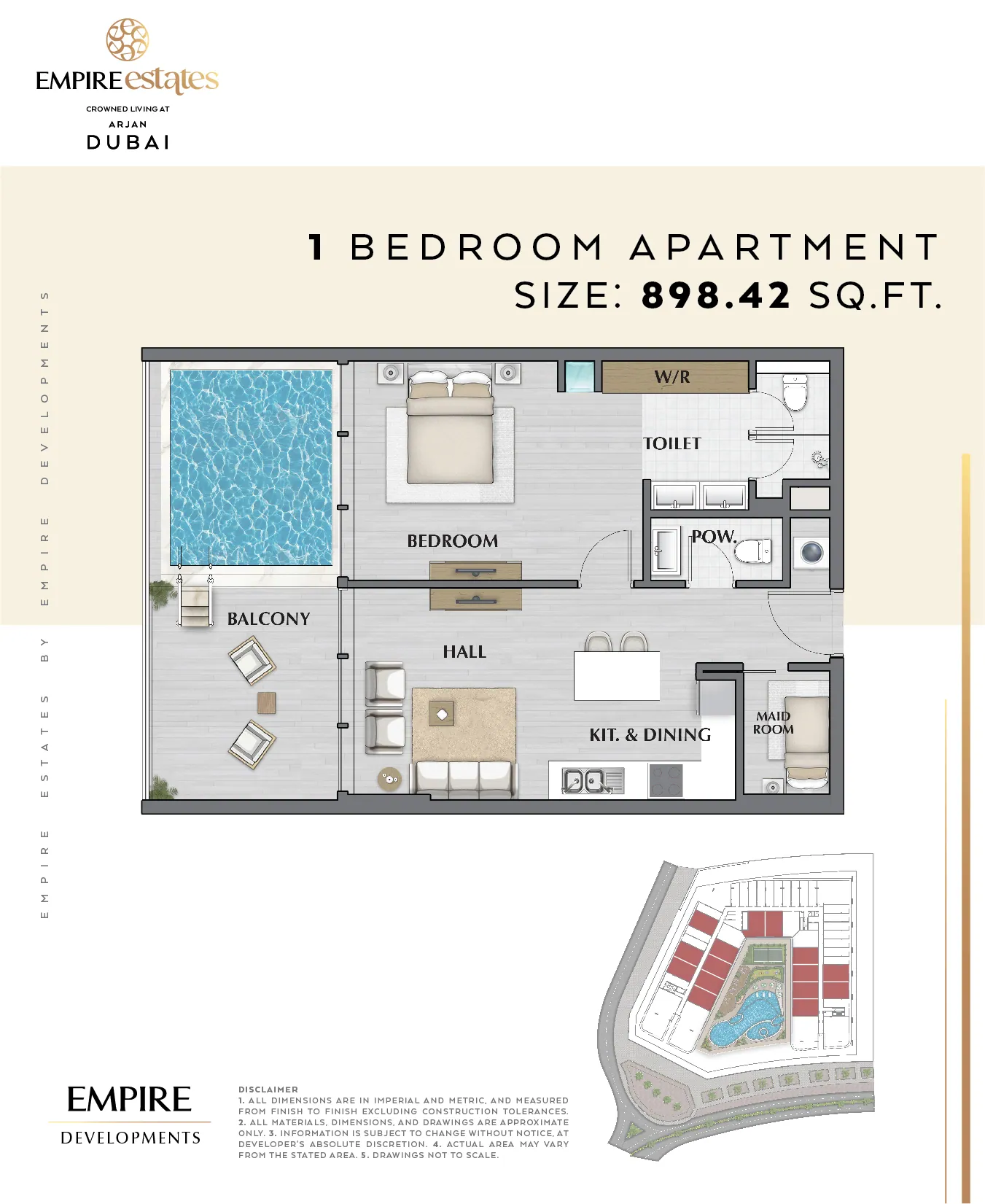 Empire Estates: floorplan, photo 5 of 7