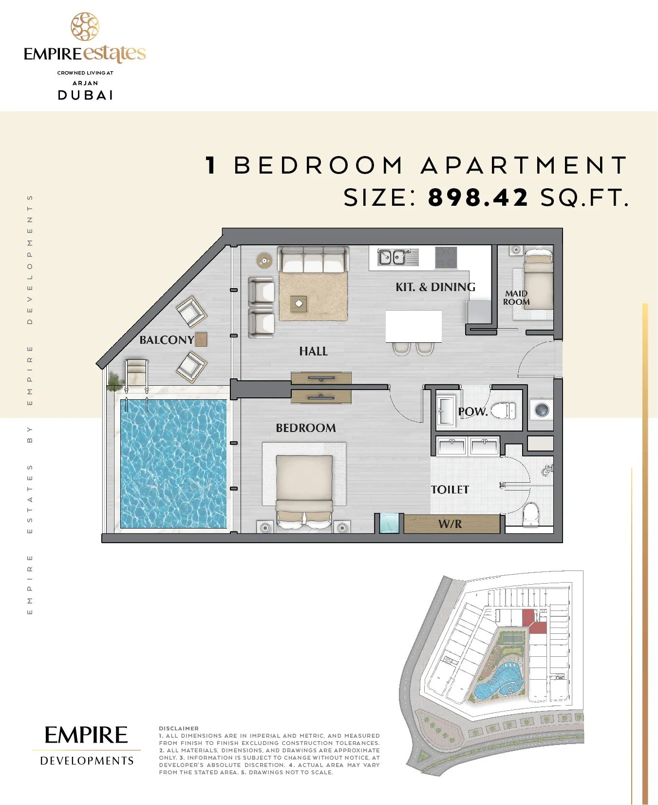 Empire Estates: floorplan, photo 6 of 7