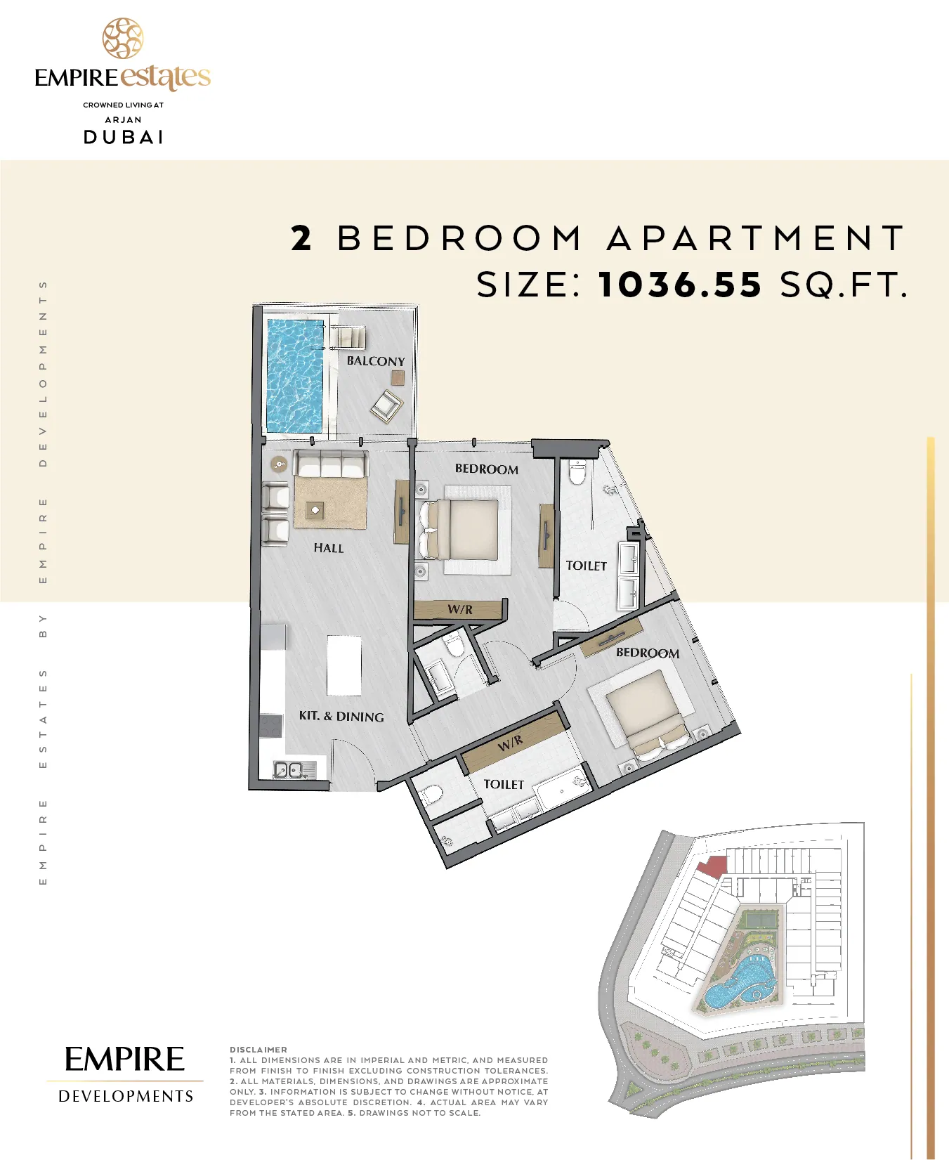 Empire Estates: floorplan, photo 7 of 7