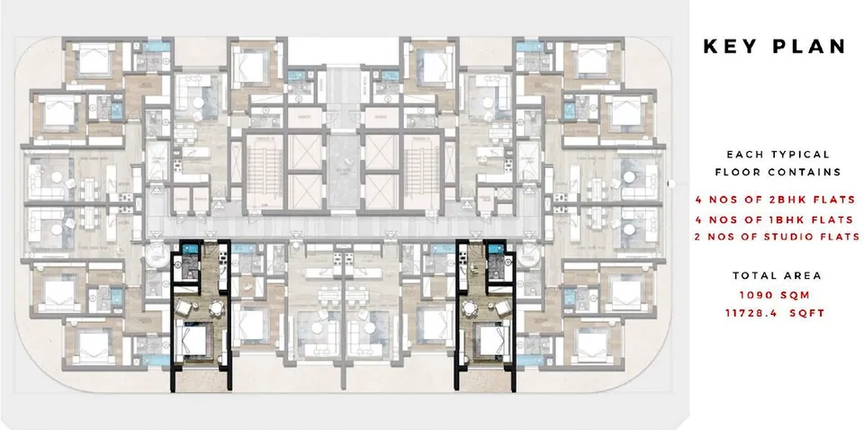 Ermax Residences: floorplan, photo 11 of 12