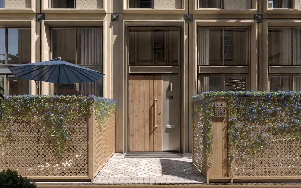 Al Waha Residences: exterior, photo 3 of 12
