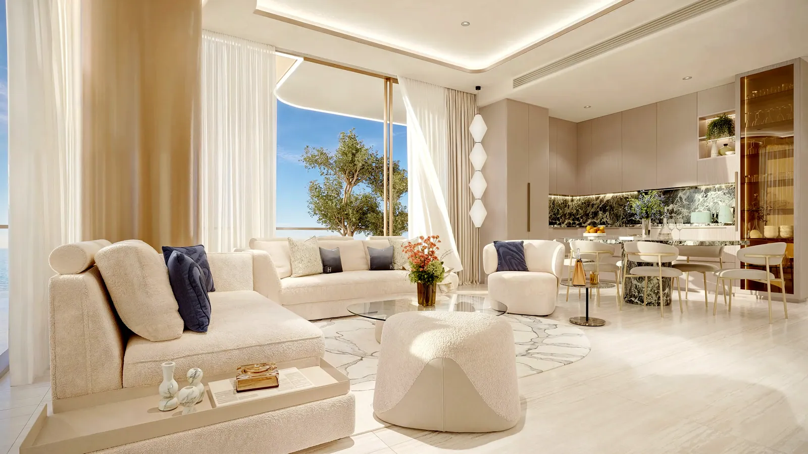 Tréppan Serenique Residences: interior living, photo 3 of 11