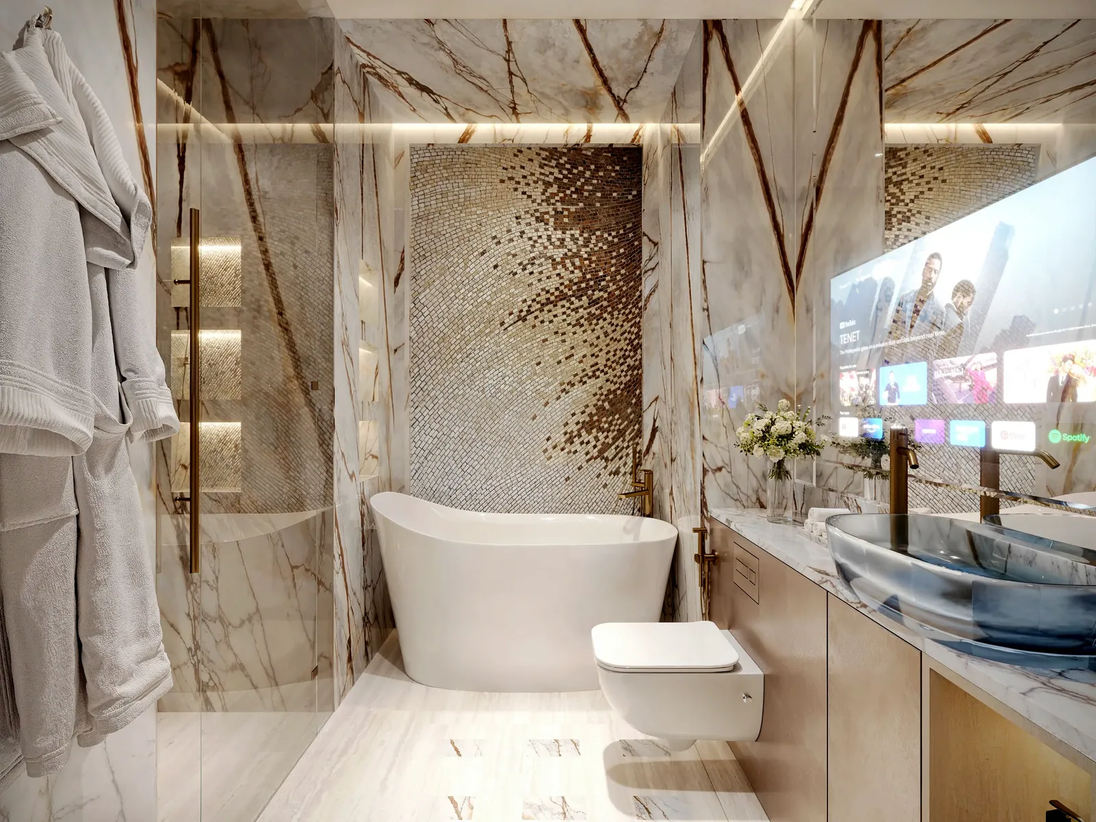 Tréppan Serenique Residences: interior bathroom, photo 5 of 11