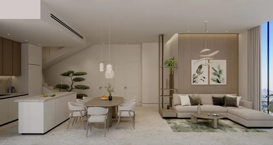 Tréppan Tower: interior living, photo 4 of 9